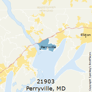 Perryville,Maryland County Map