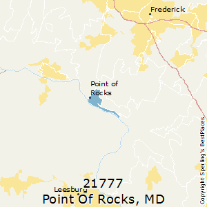 Point_of_Rocks,Maryland County Map