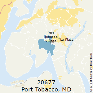 Port_Tobacco,Maryland County Map