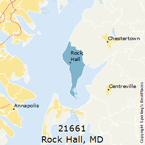Rock_Hall,Maryland County Map