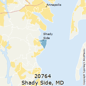 Shady_Side,Maryland County Map