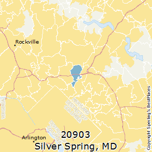 Silver_Spring,Maryland County Map