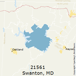 Swanton,Maryland County Map