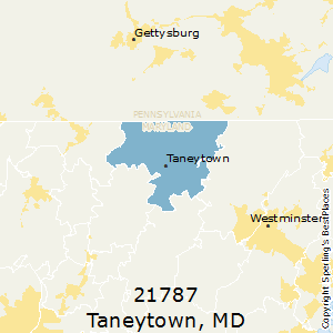 Taneytown,Maryland County Map
