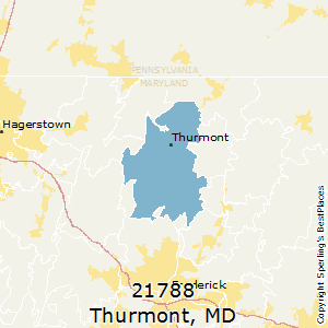 Thurmont,Maryland County Map