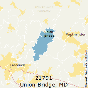Union_Bridge,Maryland County Map