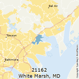 White_Marsh,Maryland County Map