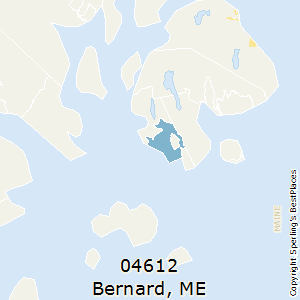 Bernard,Maine County Map