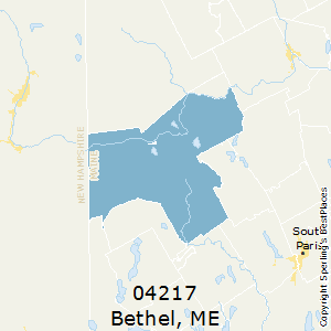 Bethel,Maine County Map