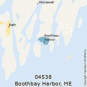 Boothbay_Harbor,Maine County Map