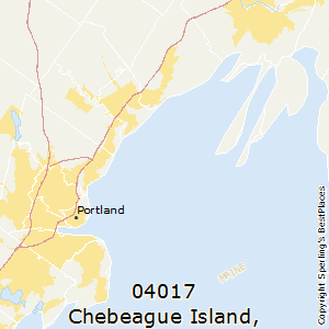 Chebeague_Island,Maine County Map