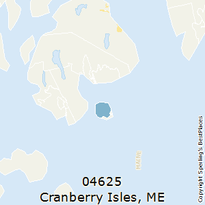Cranberry_Isles,Maine County Map