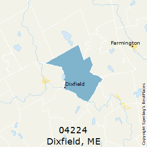 Dixfield,Maine County Map