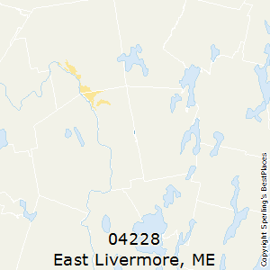 East_Livermore,Maine County Map
