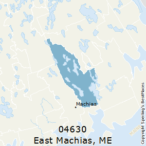 East_Machias,Maine County Map