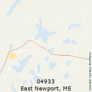 East_Newport,Maine County Map