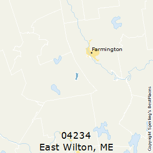 East_Wilton,Maine County Map