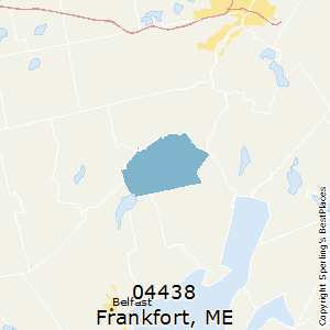 Frankfort,Maine County Map
