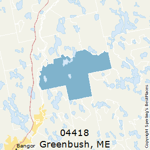 Greenbush,Maine County Map