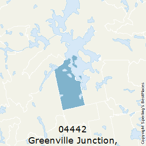 Greenville_Junction,Maine County Map