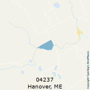 Hanover,Maine County Map