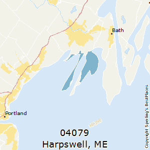 Harpswell,Maine County Map