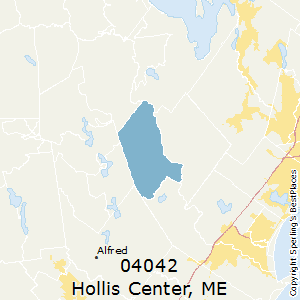 Hollis_Center,Maine County Map
