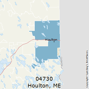 Houlton,Maine County Map