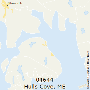 Hulls_Cove,Maine County Map