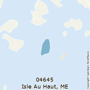 Isle_Au_Haut,Maine County Map