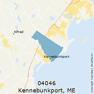 Kennebunkport,Maine County Map