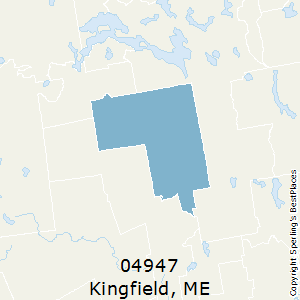 Kingfield,Maine County Map