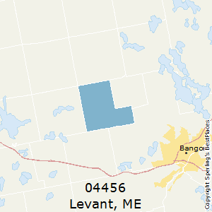 Levant,Maine County Map