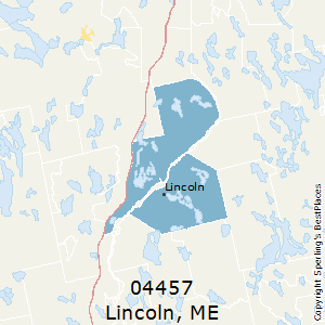 Lincoln,Maine County Map