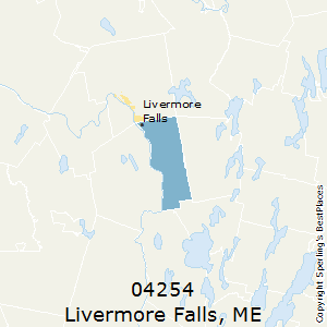 Livermore_Falls,Maine County Map