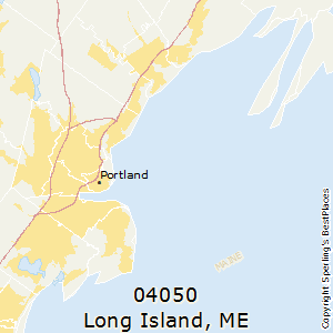 Long_Island,Maine County Map