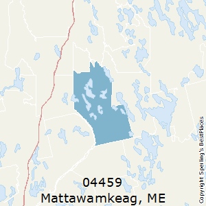 Mattawamkeag,Maine County Map