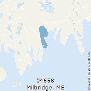 Milbridge,Maine County Map