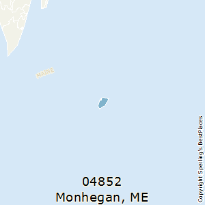 Monhegan,Maine County Map