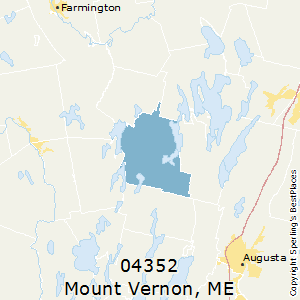 Mount_Vernon,Maine County Map