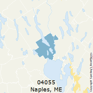 Naples,Maine County Map