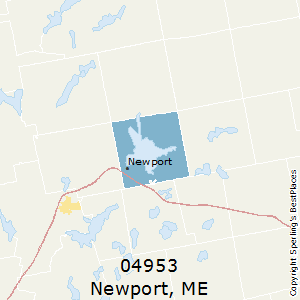 Newport,Maine County Map