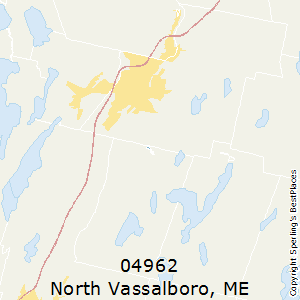 North_Vassalboro,Maine County Map
