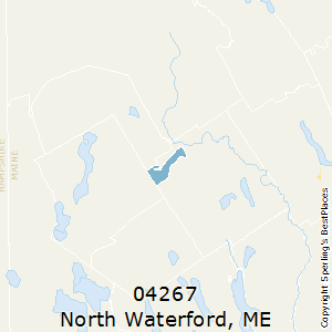 North_Waterford,Maine County Map