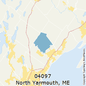 North_Yarmouth,Maine County Map