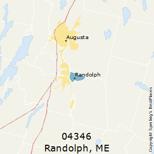Randolph,Maine County Map