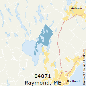 Raymond,Maine County Map