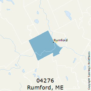 Rumford,Maine County Map