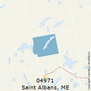 Saint_Albans,Maine County Map