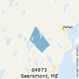 Searsmont,Maine County Map
